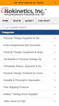 Mobile Screenshot of isokineticsinc.com